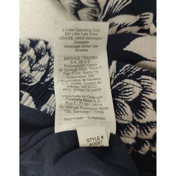 J Crew Pineapple Print Maxi Skirt Elastic Waist Flowy Comfy XS - Picture 7 of 7